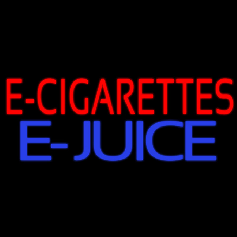 E Cigarettes E Juice Neon Skilt