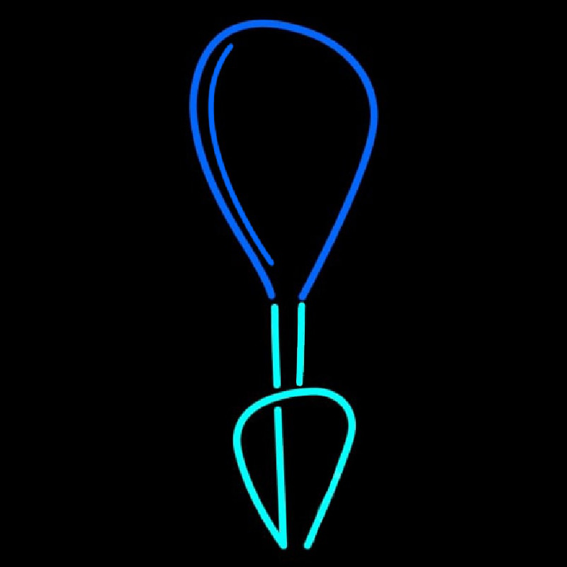 E clamation Drops Neon Skilt