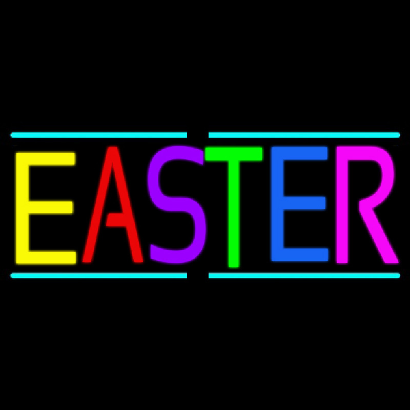 Easter 2 Neon Skilt