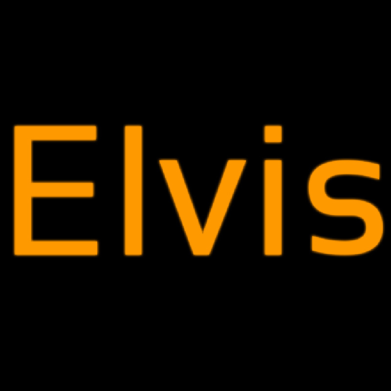 Elvis Neon Skilt