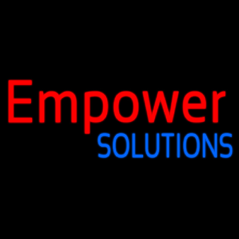 Empower Solutions Neon Skilt