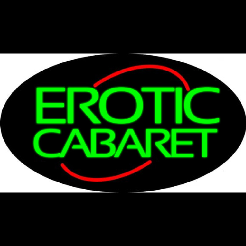 Erotic Cabaret Neon Skilt