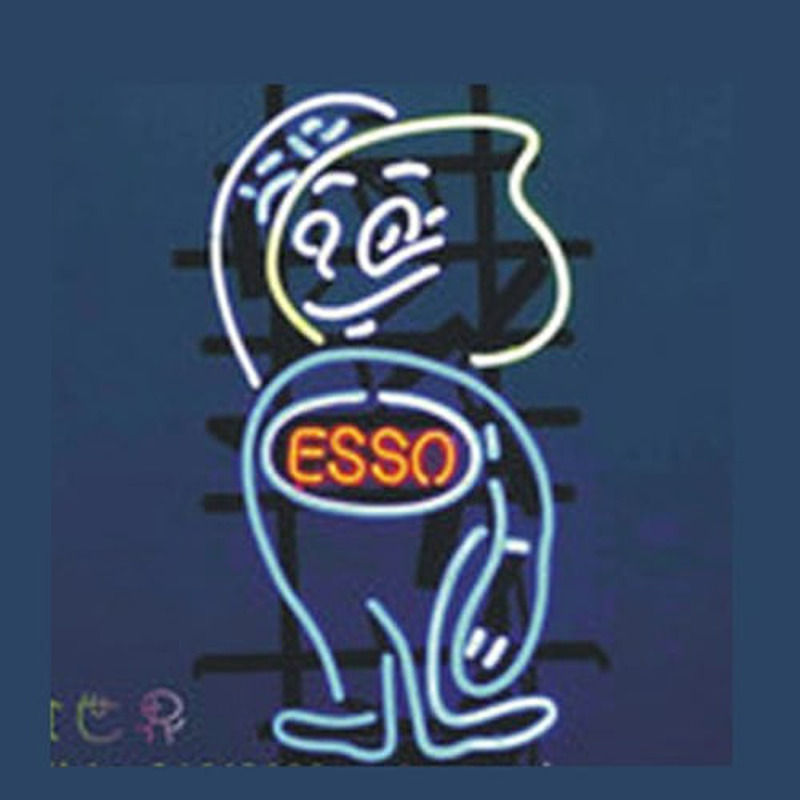 Esso Oil Neon Skilt