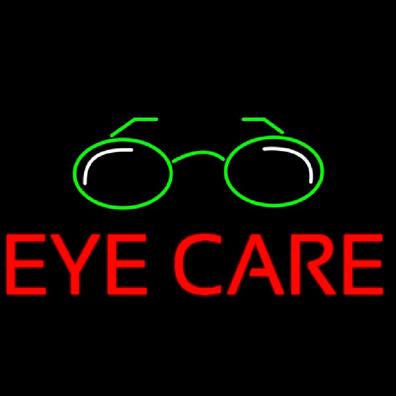 Eye Care Neon Skilt