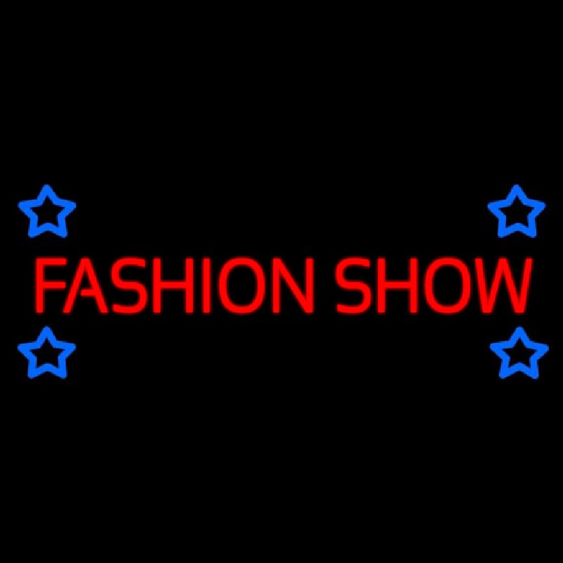 Fashion Show Neon Skilt
