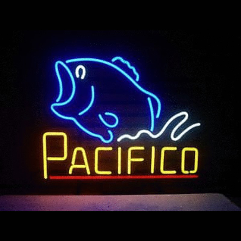 Fish Pacifico Neon Skilt