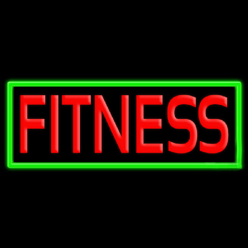 Fitness Neon Skilt