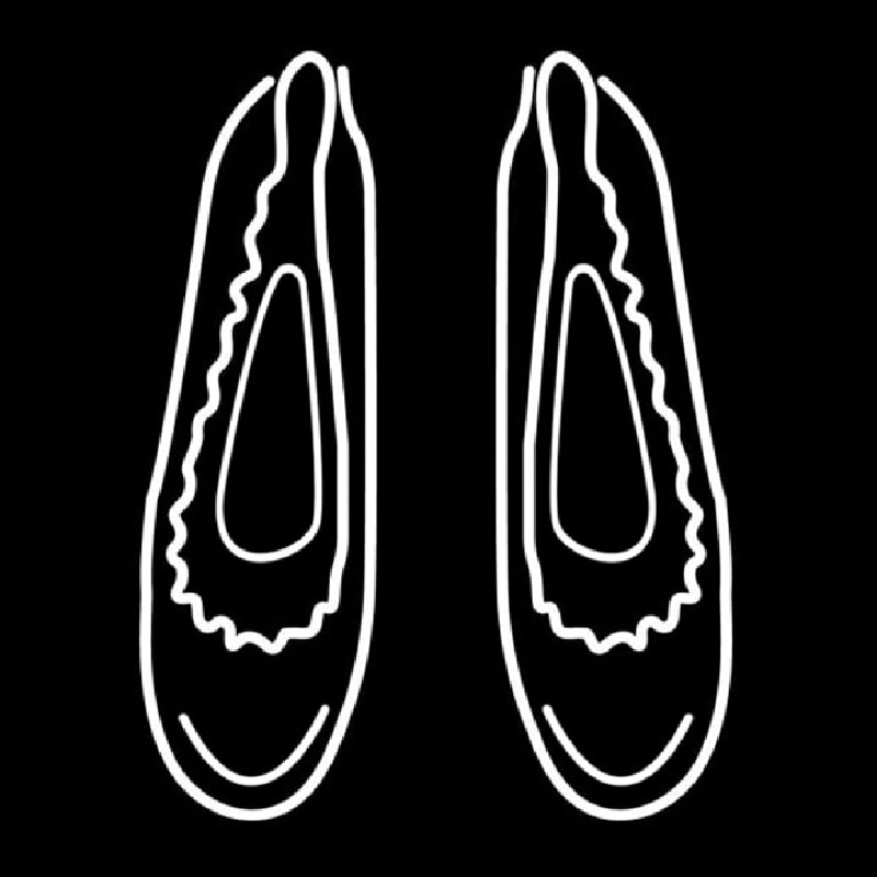 Flat Shoes Neon Skilt