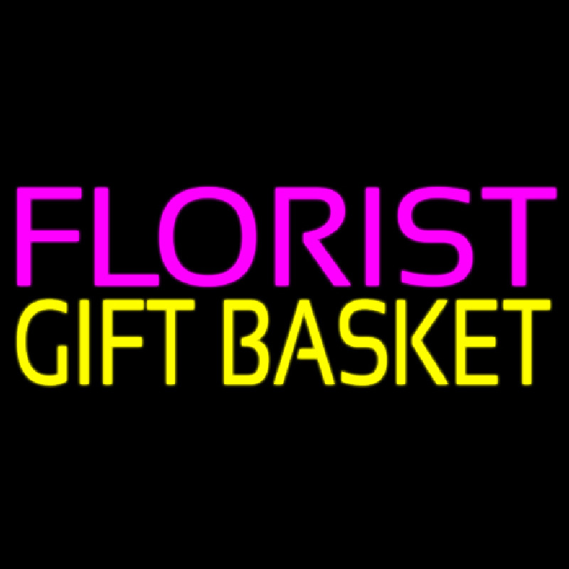 Florist Gifts Baskets Neon Skilt