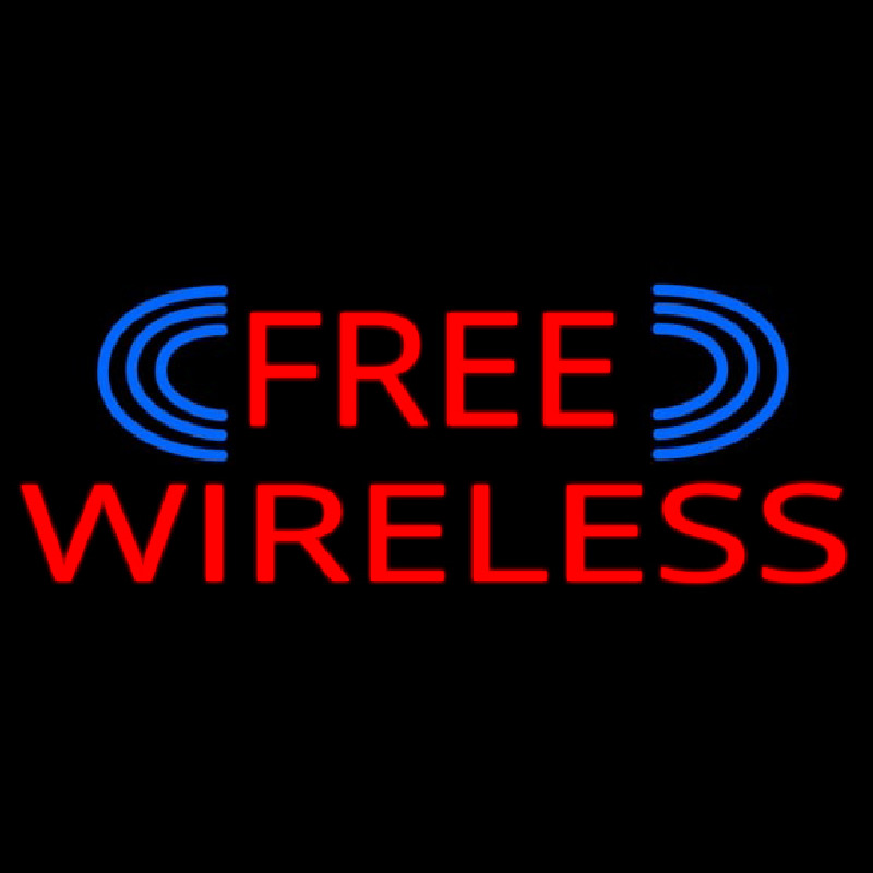 Free Wireless Neon Skilt