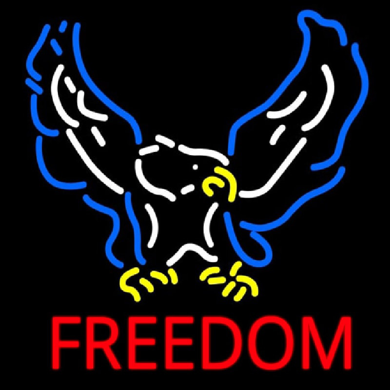 Freedom Neon Skilt