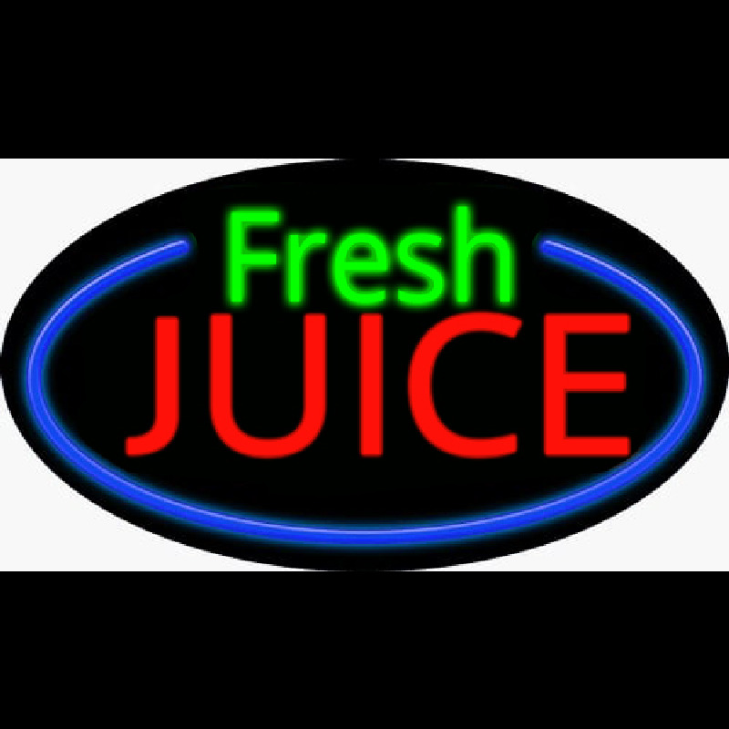 Fresh Juice Neon Skilt