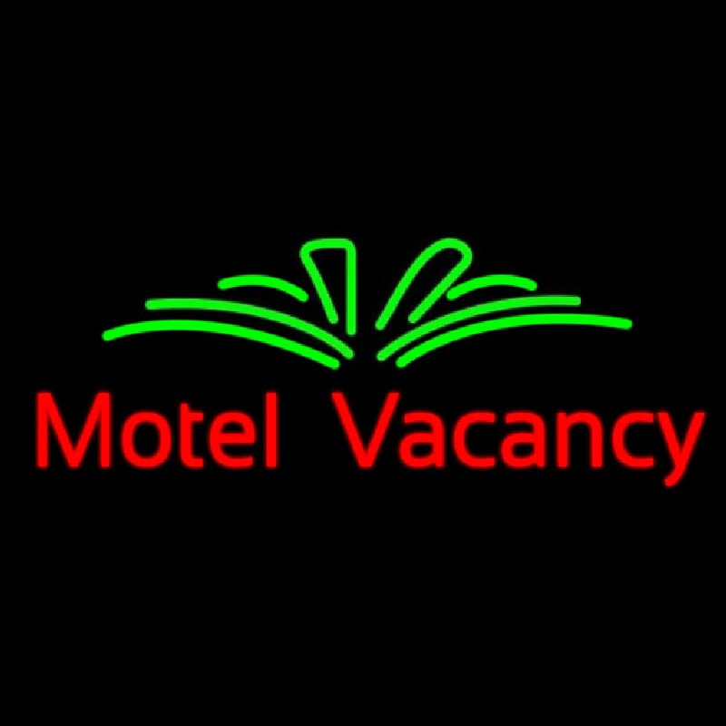 Funky Motel Vacancy Neon Skilt