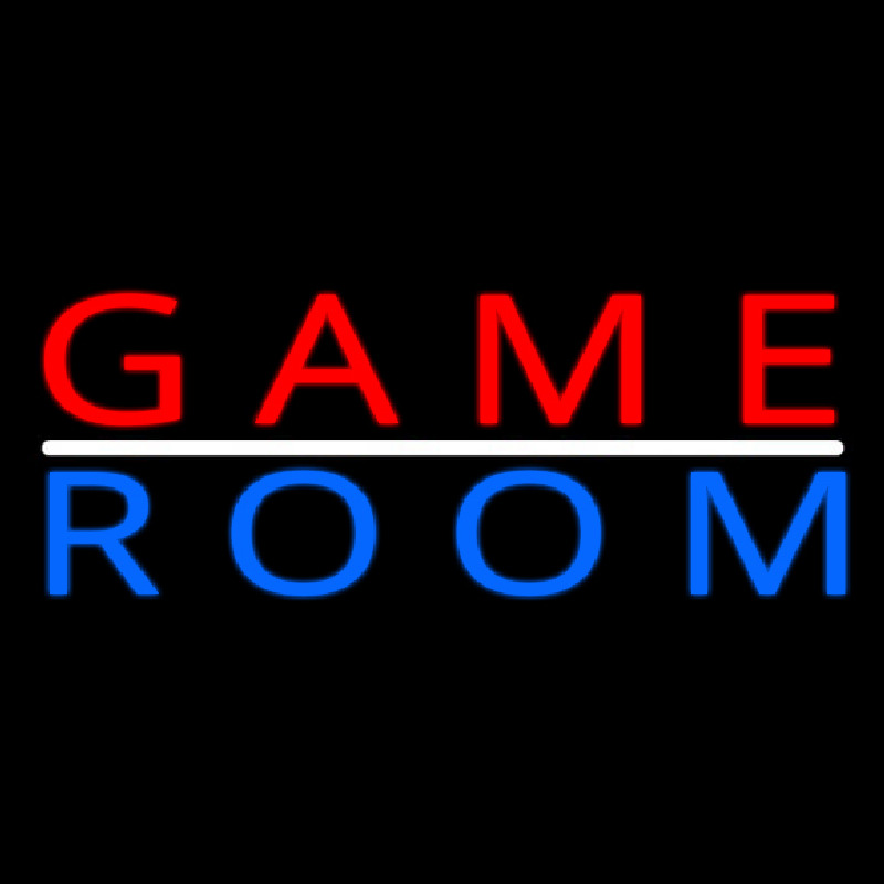 Game Room Bar Neon Skilt