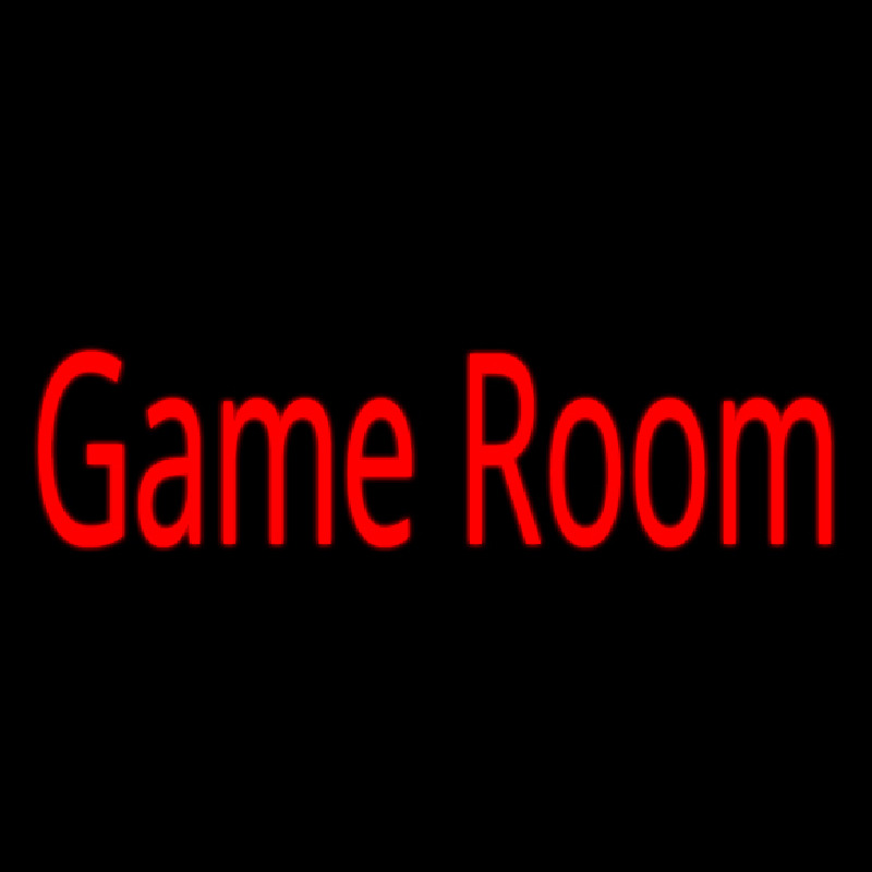 Game Room Bar Neon Skilt