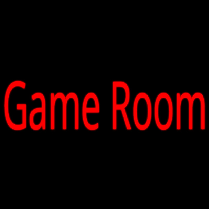 Game Room Bar Real Neon Glass Tube Neon Skilt