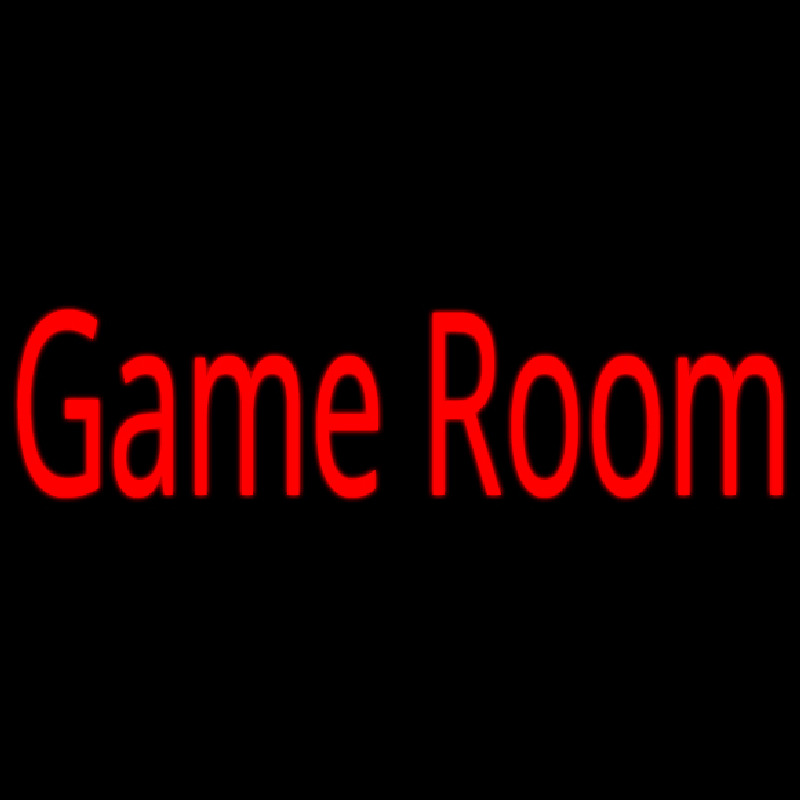 Game Room Bar Real Neon Glass Tube Neon Skilt