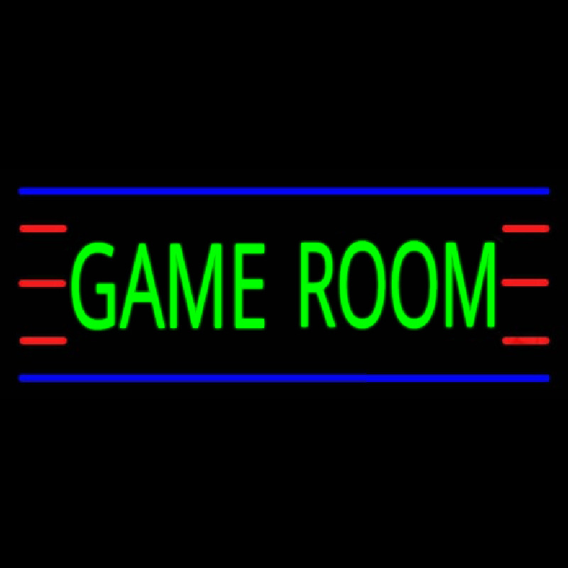 Gameroom Beer Real Neon Glass Tube Neon Skilt