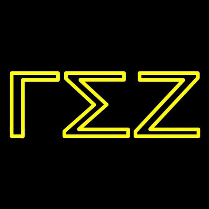 Gamma Sigma Zeta Neon Skilt
