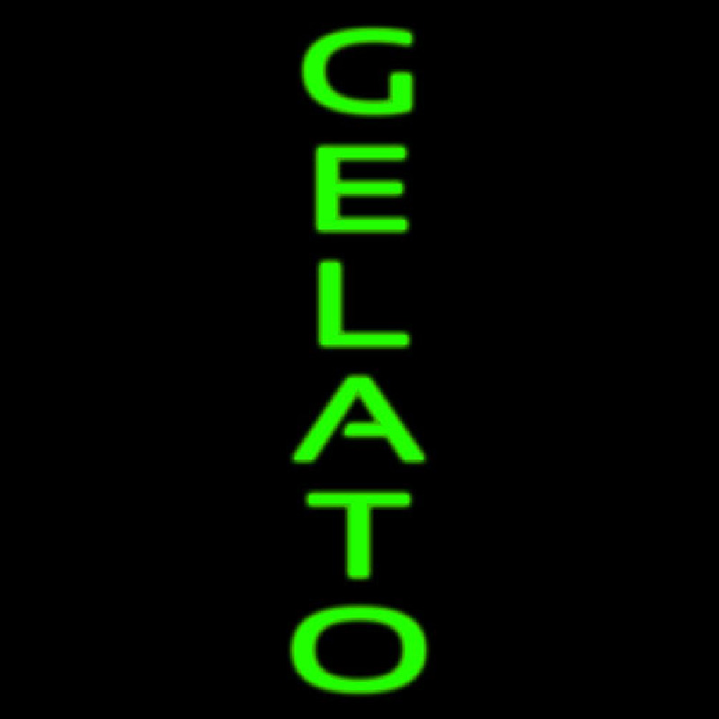 Gelato Neon Skilt