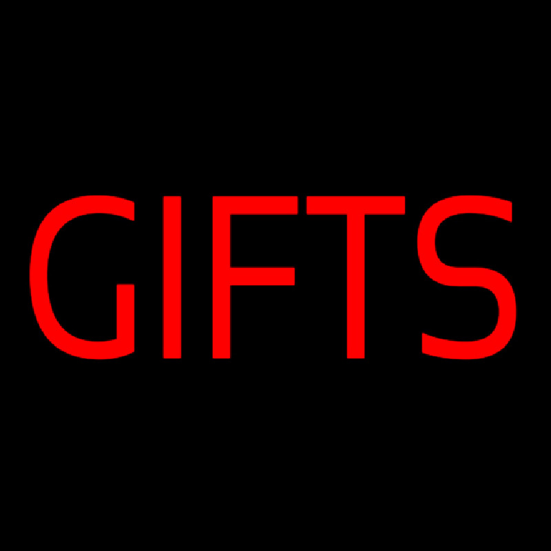 Gifts Neon Skilt