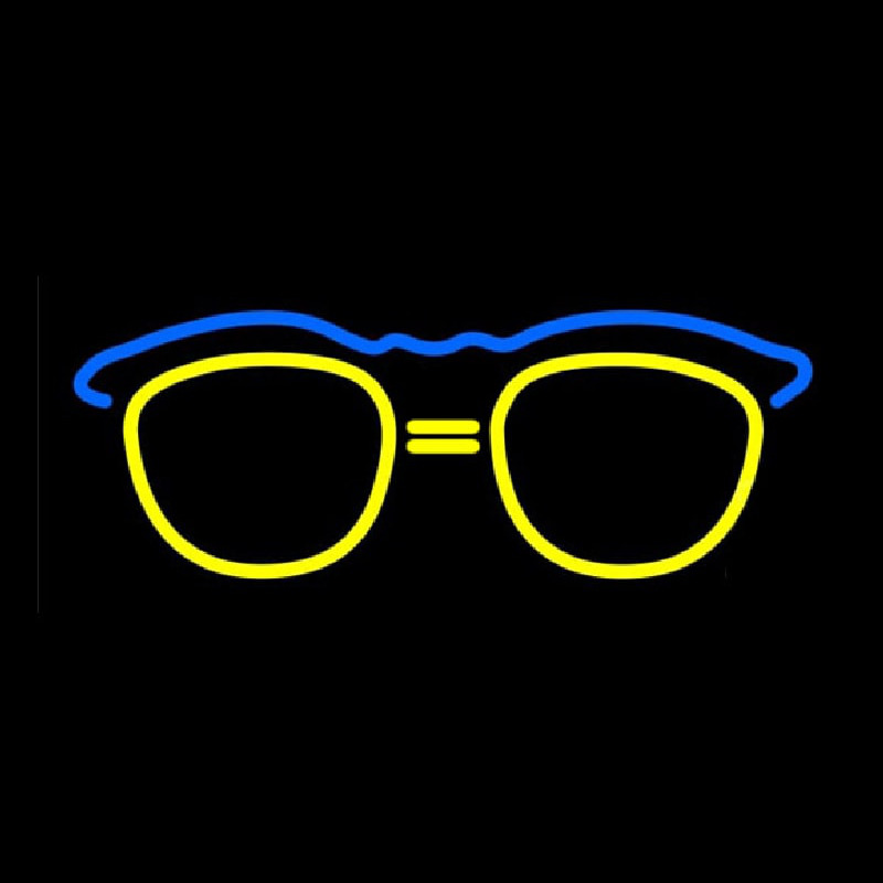 Glass Logo Neon Skilt