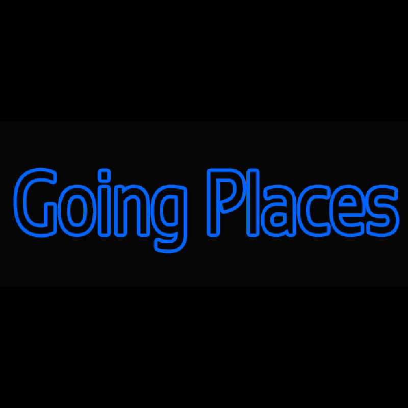 Going Places Neon Skilt