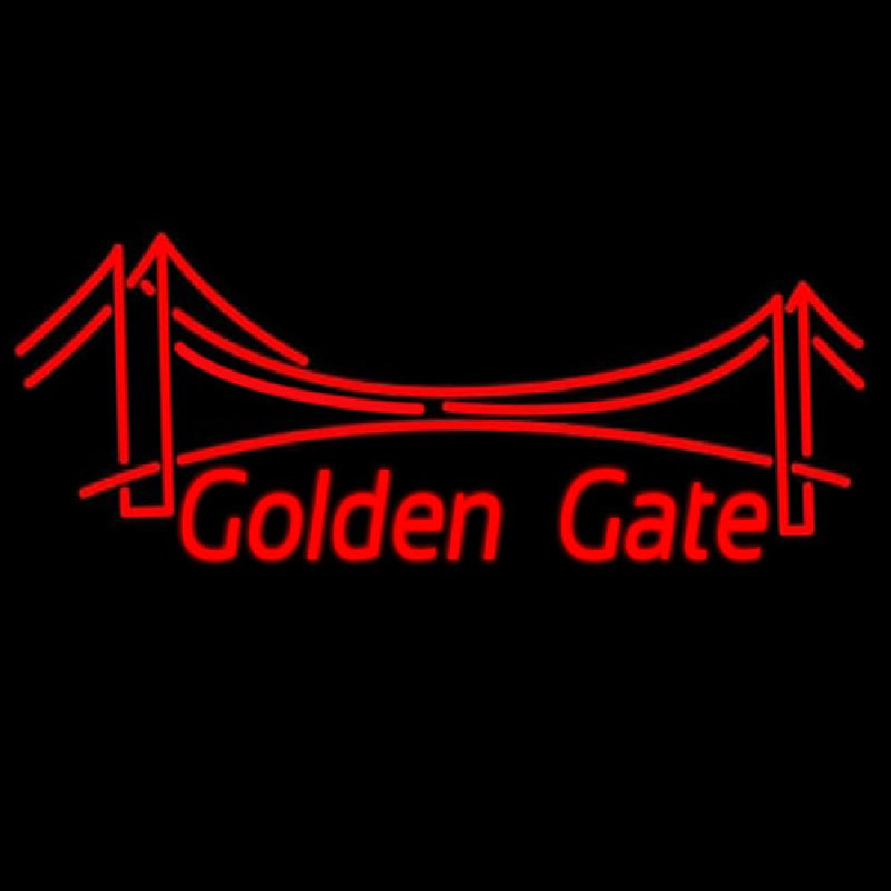 Golden Gate Neon Skilt