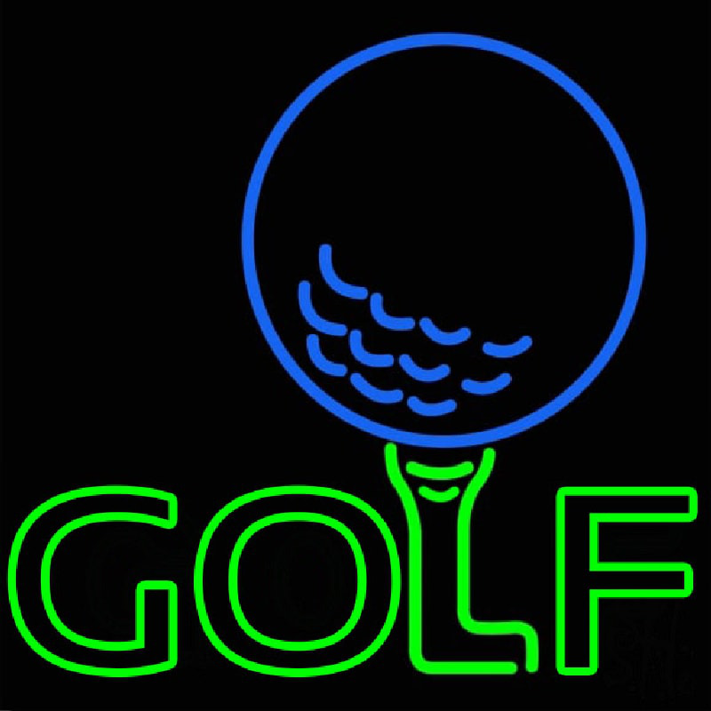 Golf Neon Skilt