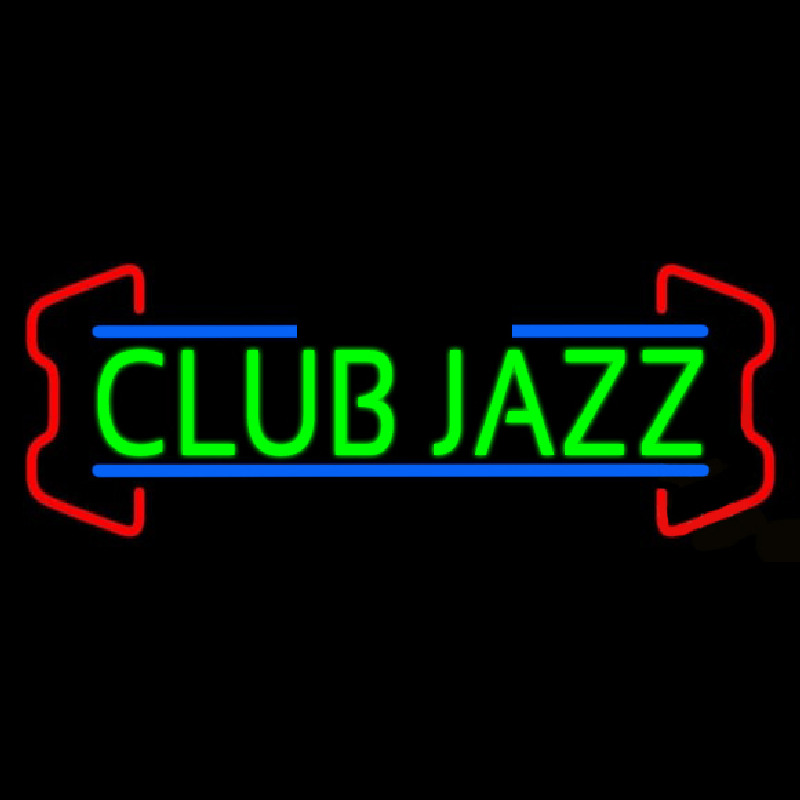 Green Club Jazz Block 2 Neon Skilt