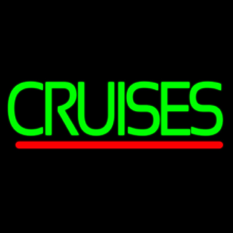 Green Cruises Neon Skilt