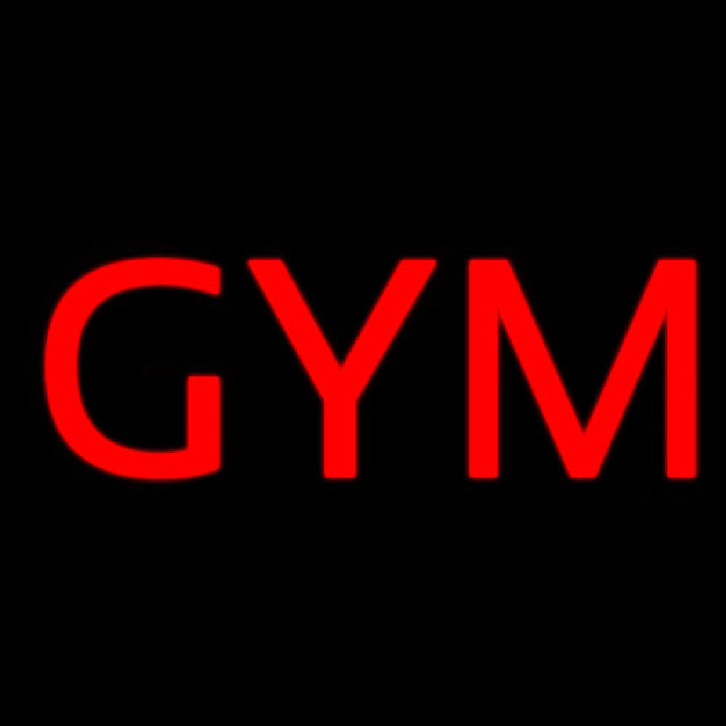 Gym Neon Skilt
