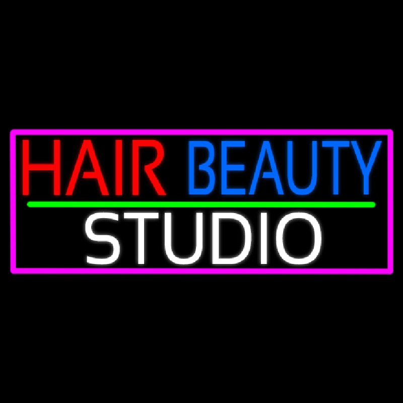 Hair Beauty Studio Neon Skilt