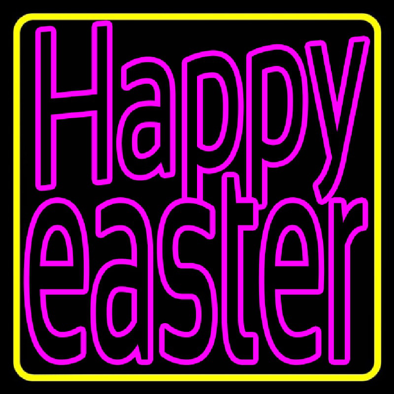 Happy Easter 1 Neon Skilt