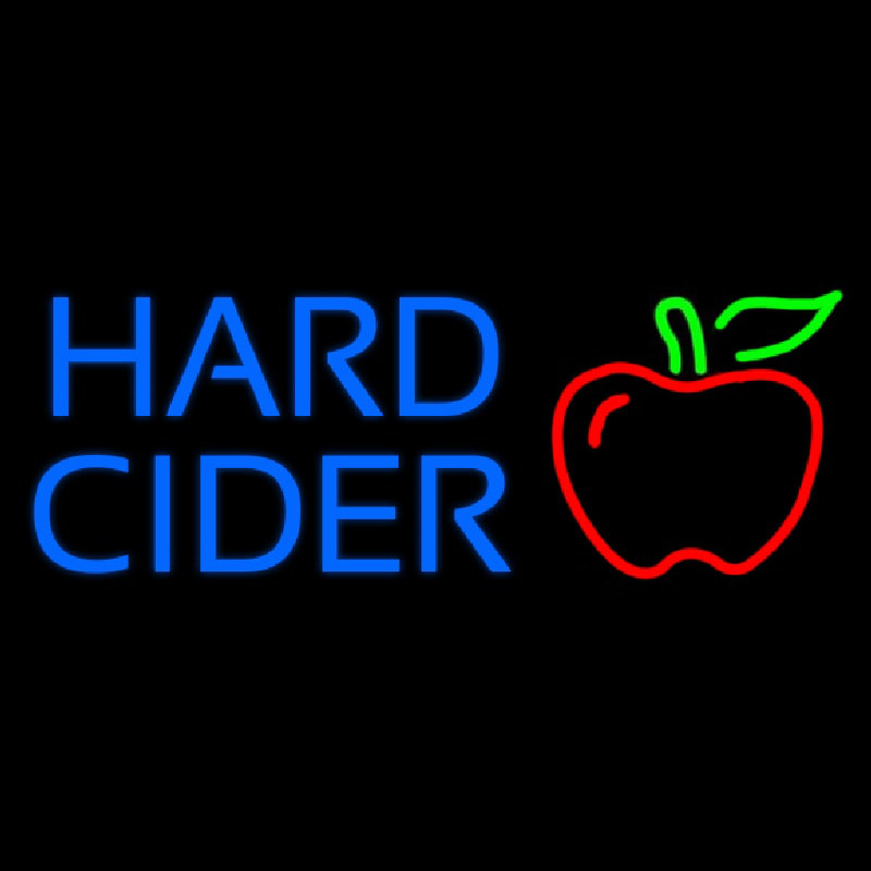 Hard Cider Neon Skilt