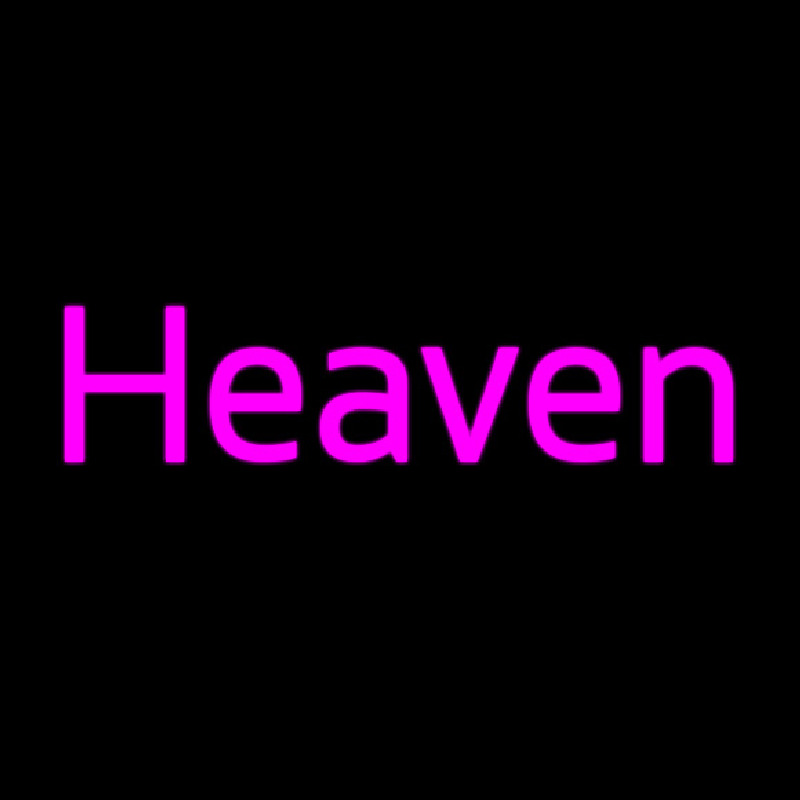 Heaven Neon Skilt