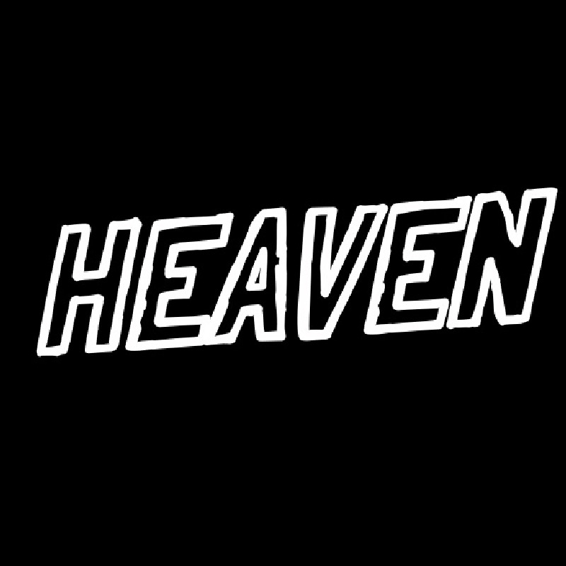 Heaven Neon Skilt
