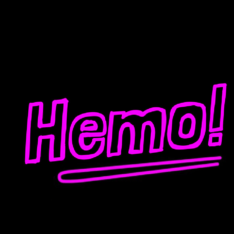 Hemo Neon Skilt