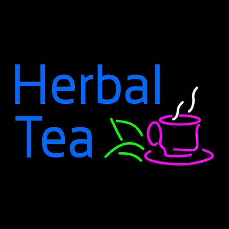 Herbal Tea Neon Skilt