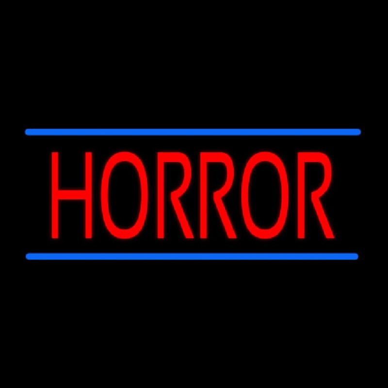 Horror Neon Skilt