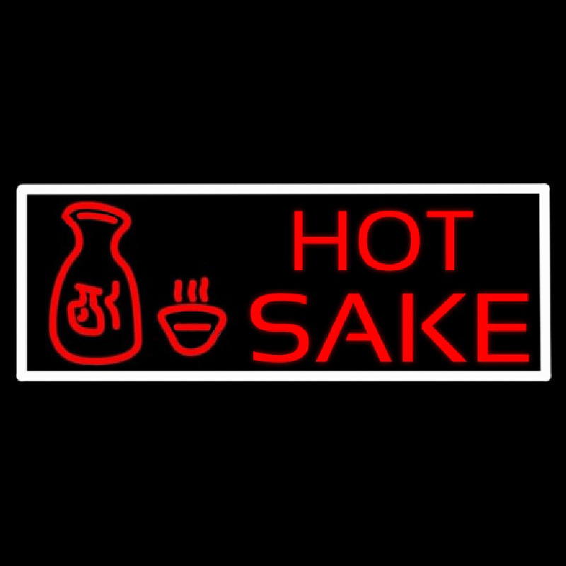 Hot Sake Bar Neon Skilt