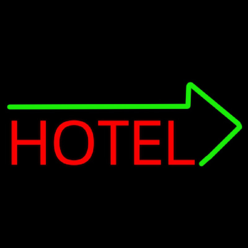 Hotel Neon Skilt