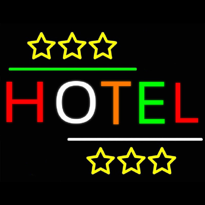 Hotel Neon Skilt