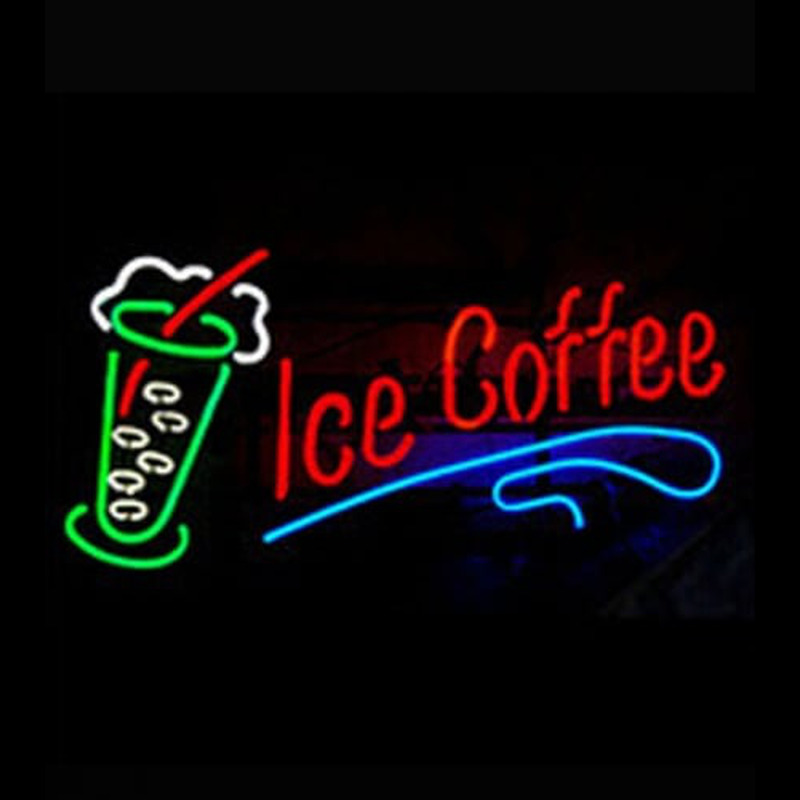 Ice Coffee Neon Skilt