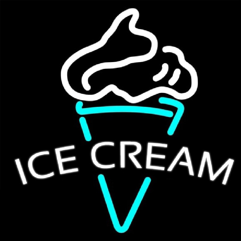 Ice Cream Neon Skilt