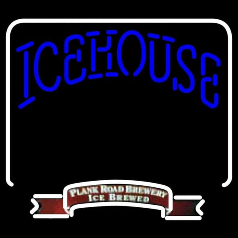 Icehouse Backlit Brewery Beer Sign Neon Skilt