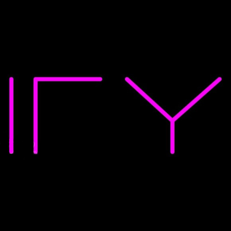 Iota Gamma Upsilon Neon Skilt