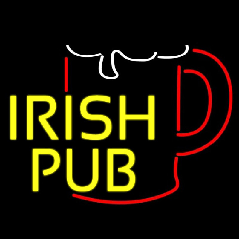 Irish Pub Neon Skilt