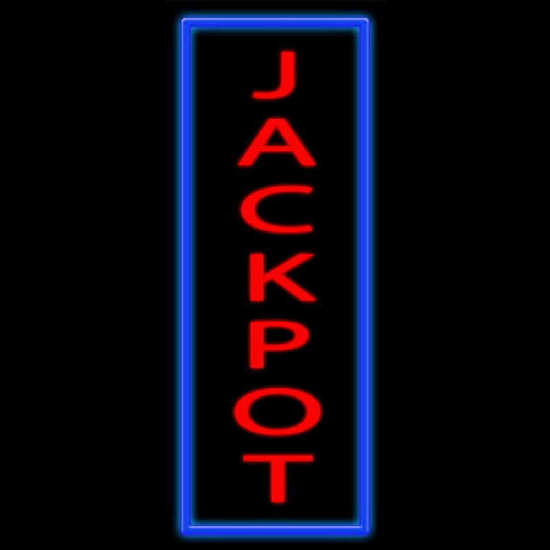 Jackpot Neon Skilt