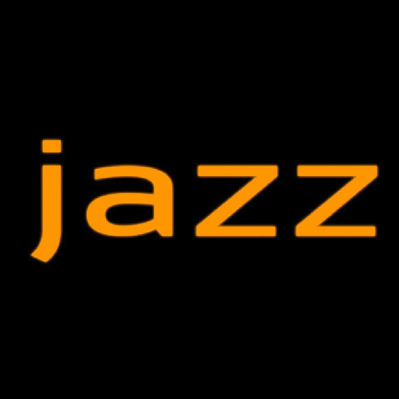 Jazz In Orange 2 Neon Skilt